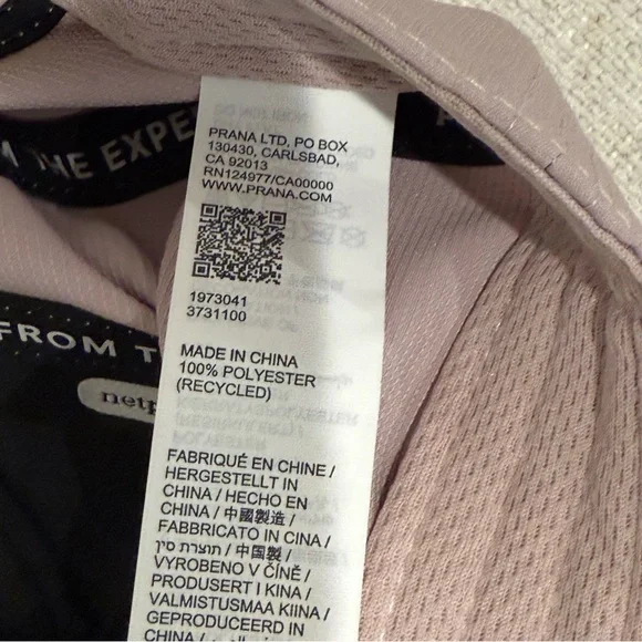 PRANA NWT SOMERSETT SNAP BACK HAT in Dusty Rose Pink - Picture 4 of 5